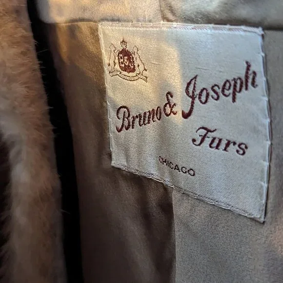 Bruno and Joseph Vintage Fur Stole Mink | Size Medium - Picture 4 of 7